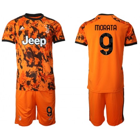 Camisetas Juventus Morata 9 Niños Tercera Equipacion 2020/2021